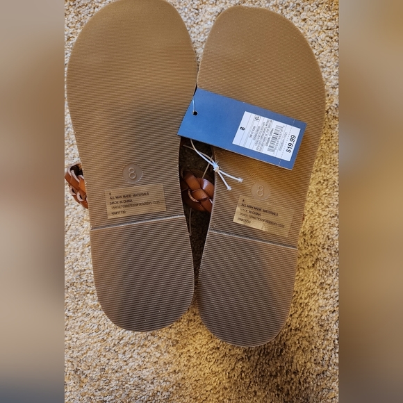 Braided Sandals - Brown - Size 8 - Picture 4 of 7